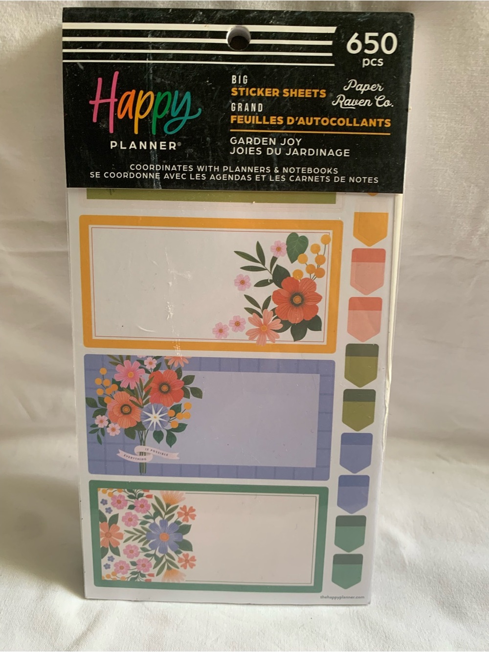 New Happy Planner Set of 2 Sticker Sheets - Picture 4 of 10